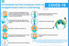 Остановим распространение COVID-19